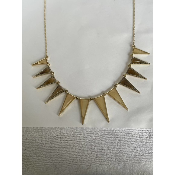 House of Harlow Echelon Collar Necklace in Gold - Picture 2 of 12